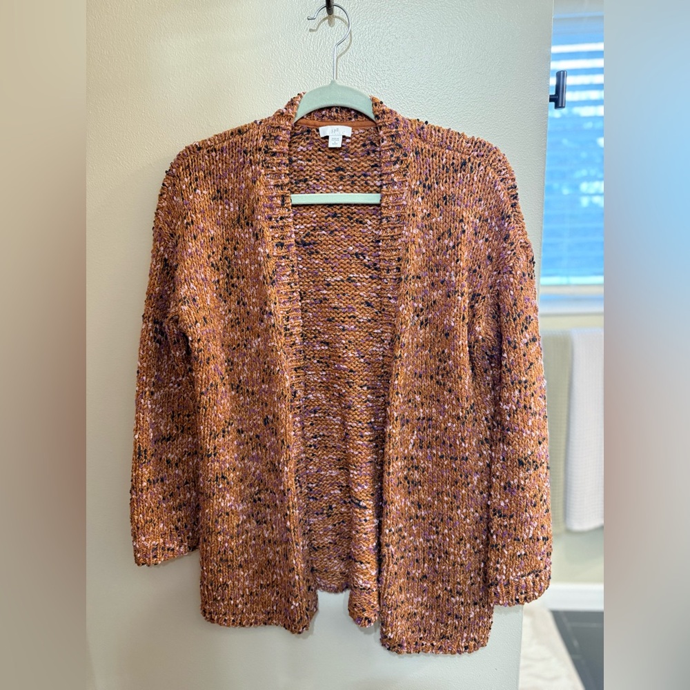 J. Jill Multicolor Knit Cardigan